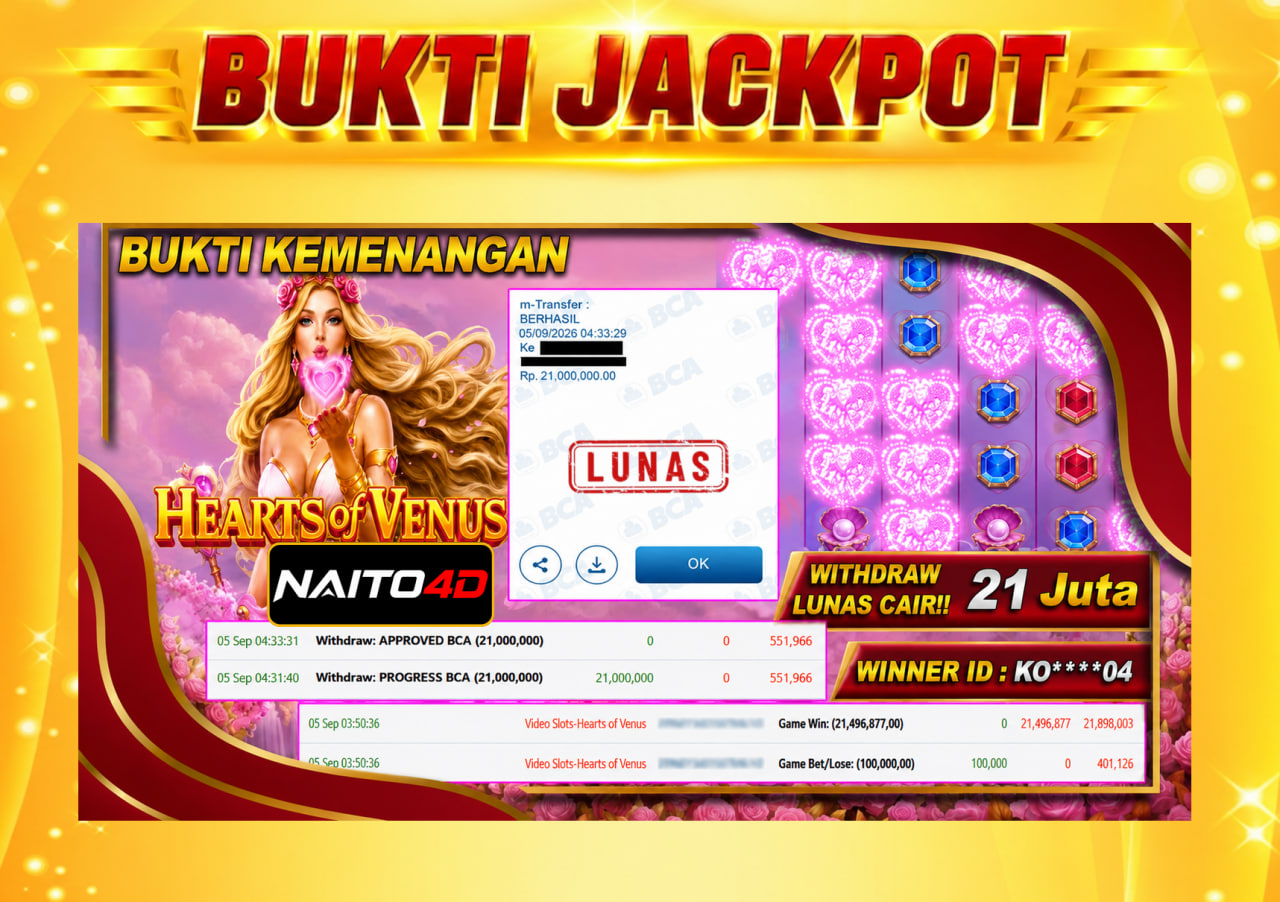 💖 HEARTS OF VENUS BAWA HASIL 21 JUTA! 🎮💰