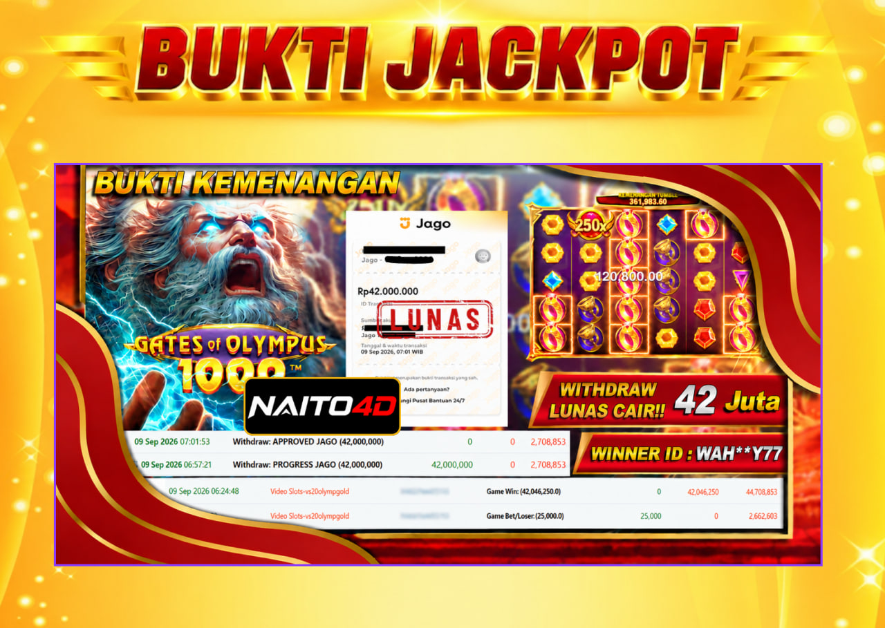 GATES OF OLYMPUS 1000 LAGI ONFIRE 🔥 KEMBALI MEMBAWA KEMENANGAN BESAR!😎